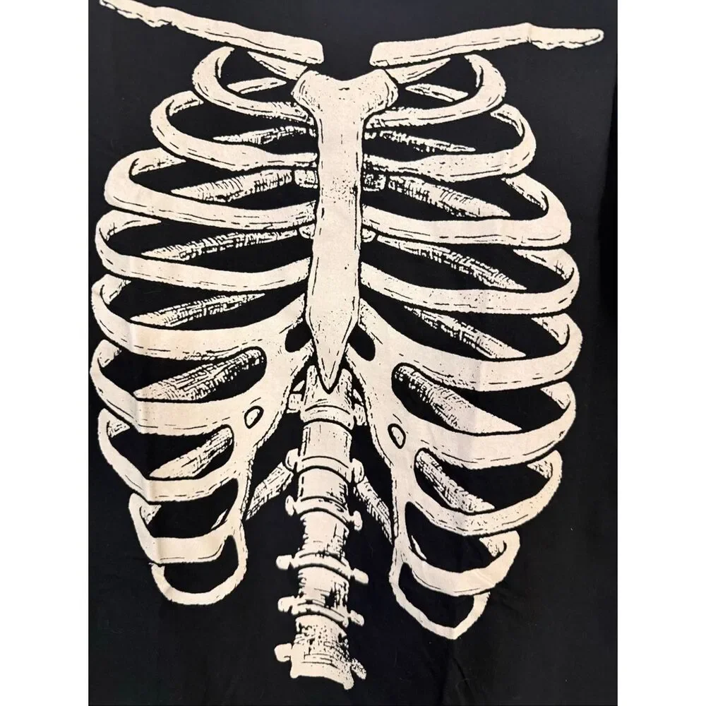 NWT The Children’s Place Halloween Skeleton T-Shirt Family Glow XXL